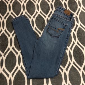 AE high waisted jeans